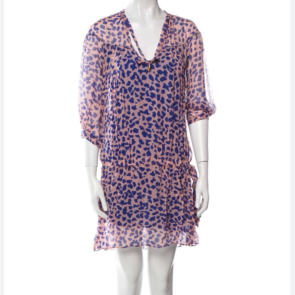 Diane Von Furstenberg silk tent dress size 6